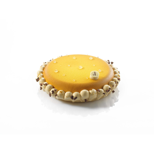 Entremets moulds 'Dessus de tarte' diameter 19 cm
