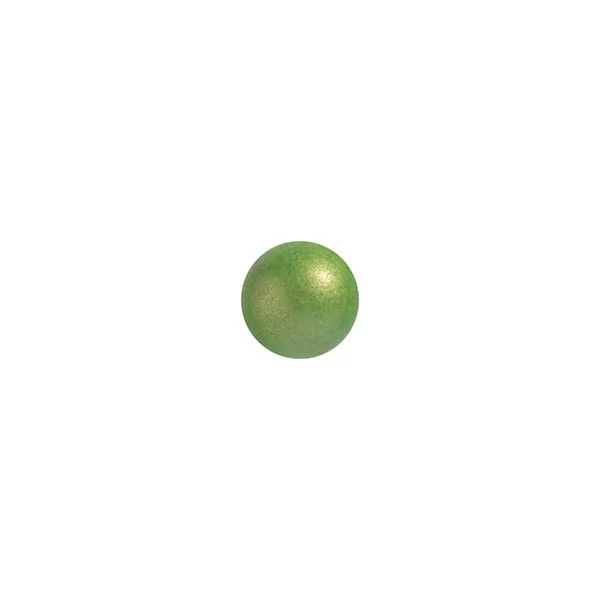 Balls white chocolate coated Dark Green