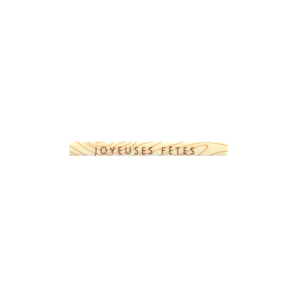 Rectangles White chocolate 'Naturel'