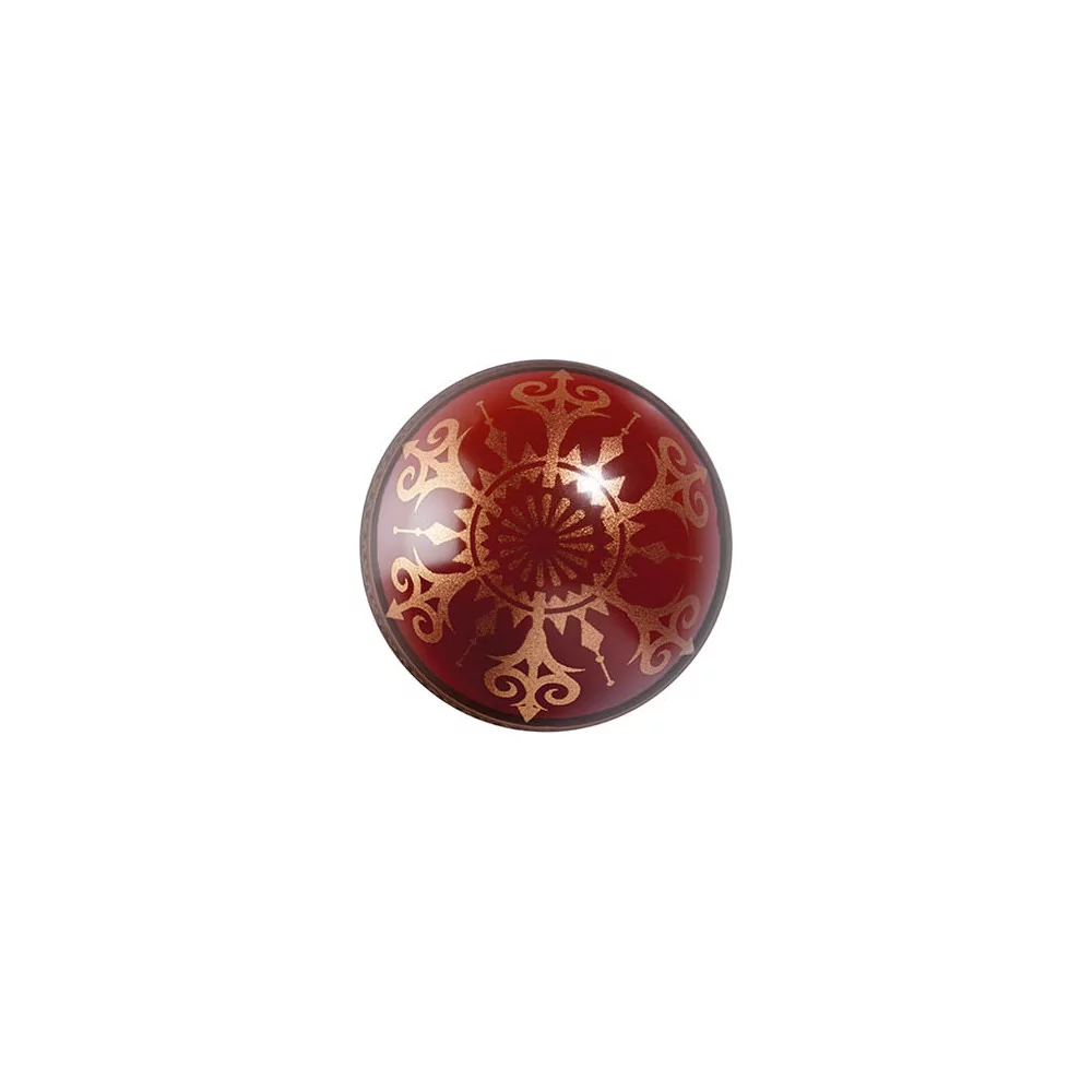 Boules en chocolat noir 'Cristaux dorés'