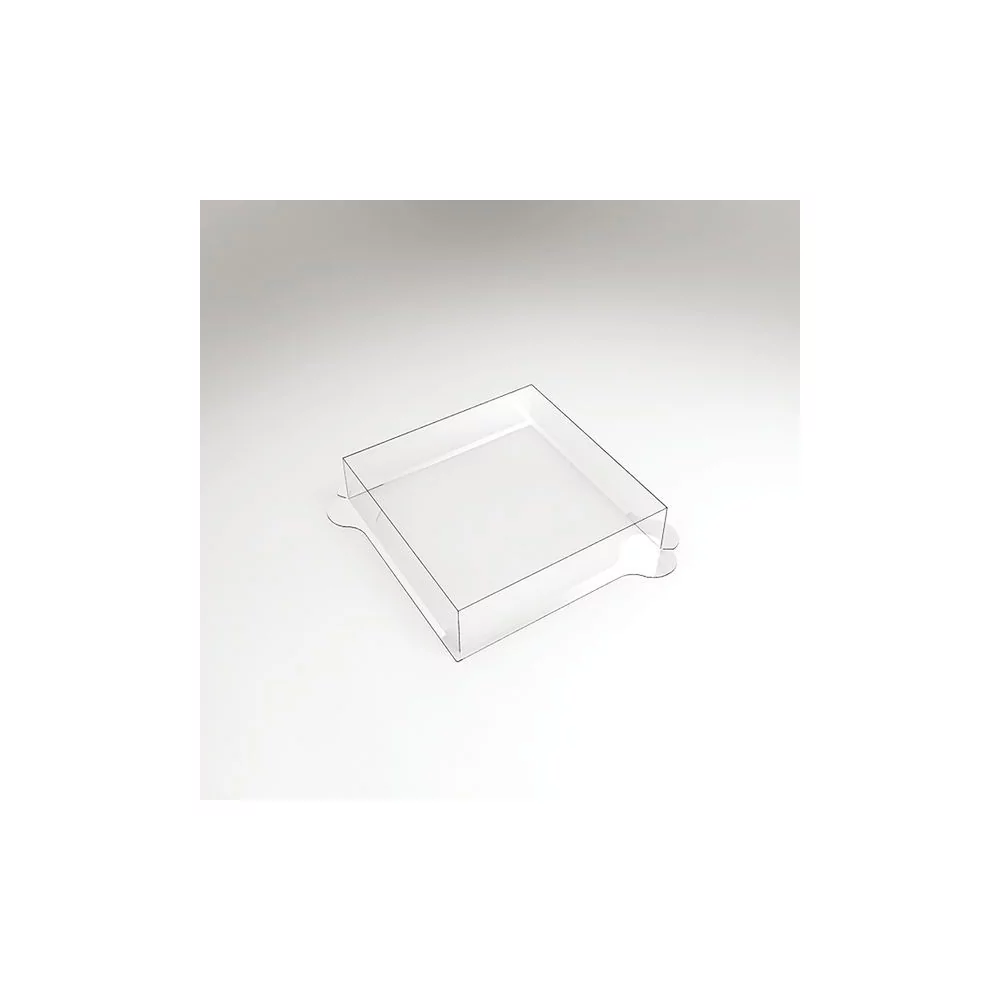 Entremets moulds 'Carré plat arrondi' 16 cm