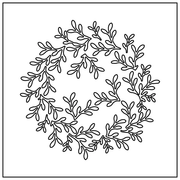Stencil "Feuillage"