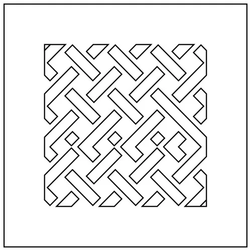 Stencil "Mosaïque"