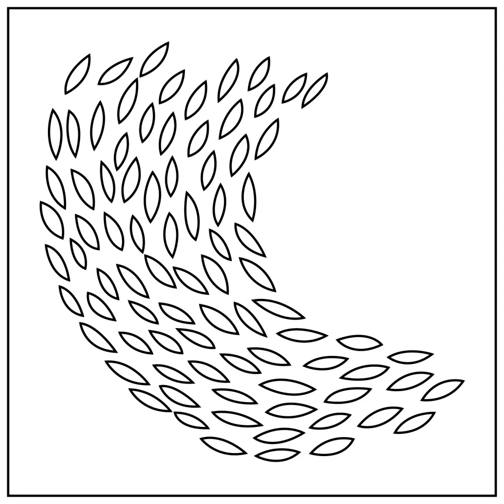 Stencil "Envolée"