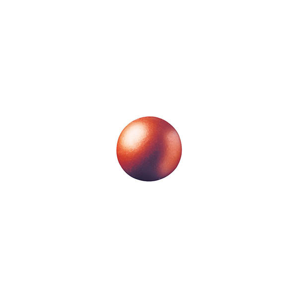 Balls white chocolate coated Copper