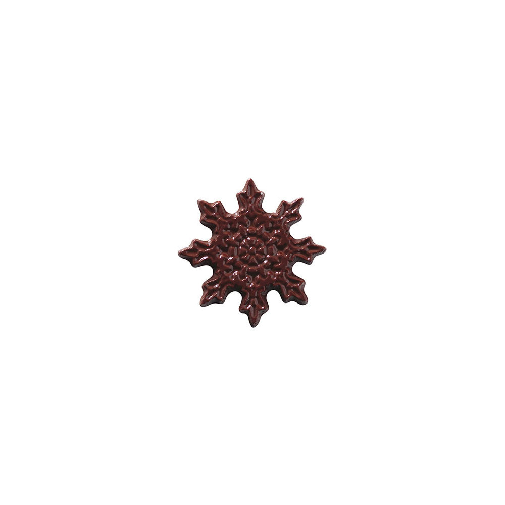 Flocons en chocolat noir 'Embossés'