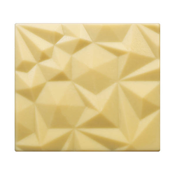 Embouts de bûche en chocolat blanc 'Origami'