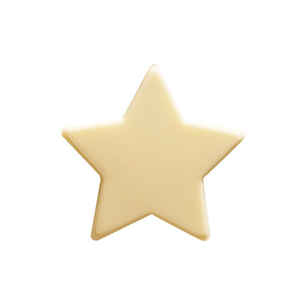 Etoiles en chocolat noir, lait et blanc