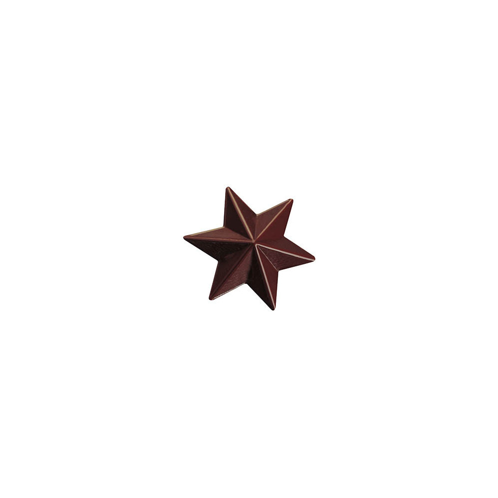 Etoiles en chocolat noir