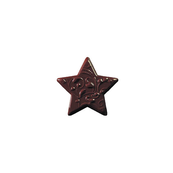 Stars Dark chocolate 'Arabesques'