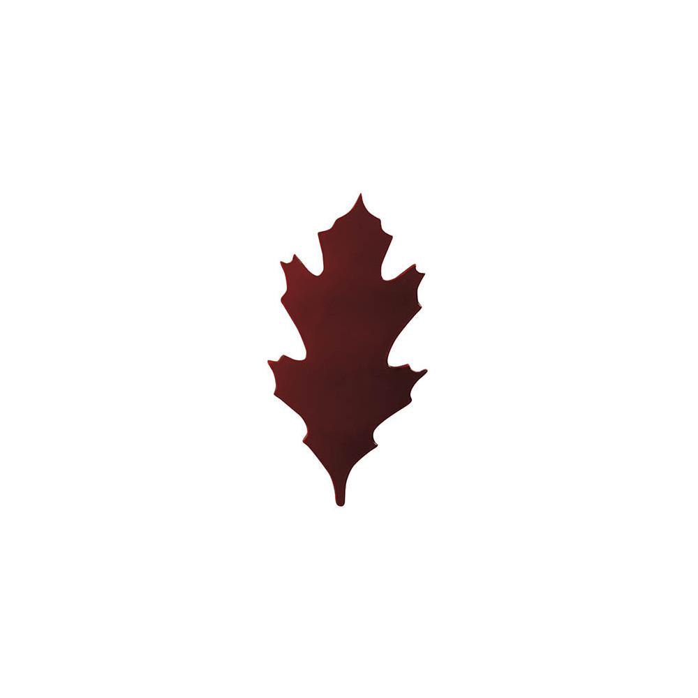 Feuilles de houx en chocolat noir