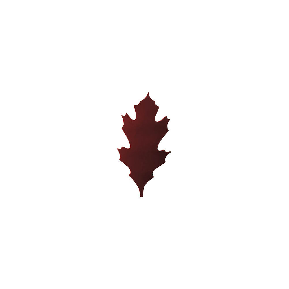 Feuilles de houx en chocolat noir