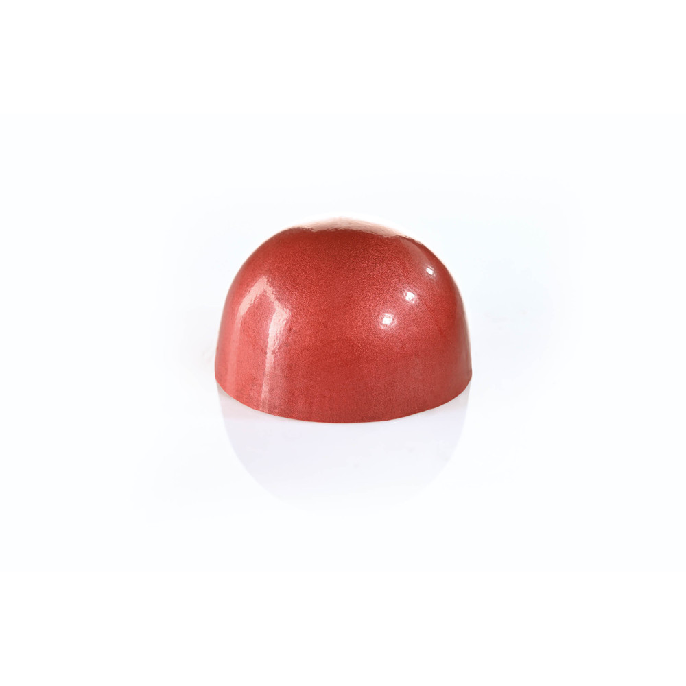 Beurre de cacao coloré scintillant Rubis