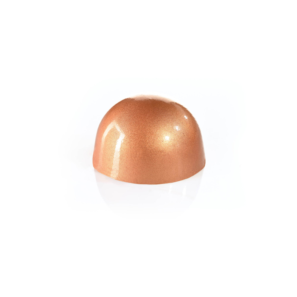 Cocoa butter Shiny bronze color