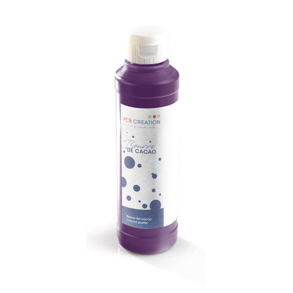 Colored cocoa butter natural Eggplant Purple 200 g