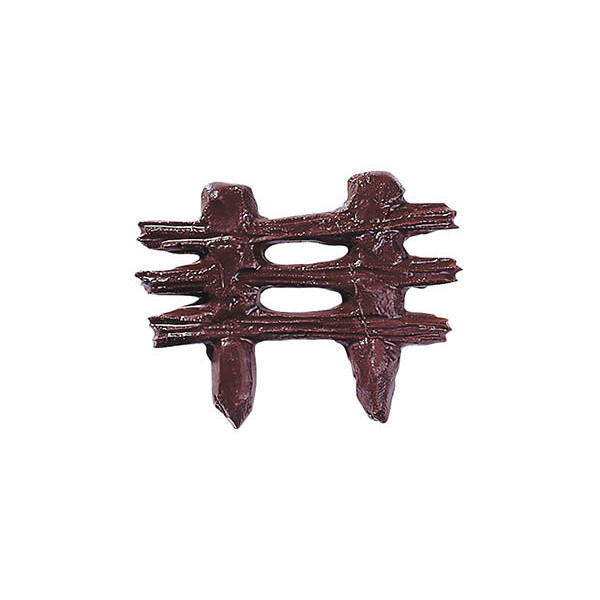 Barrières 3 branches en chocolat noir