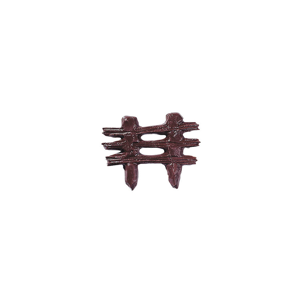 Barrières 3 branches en chocolat noir