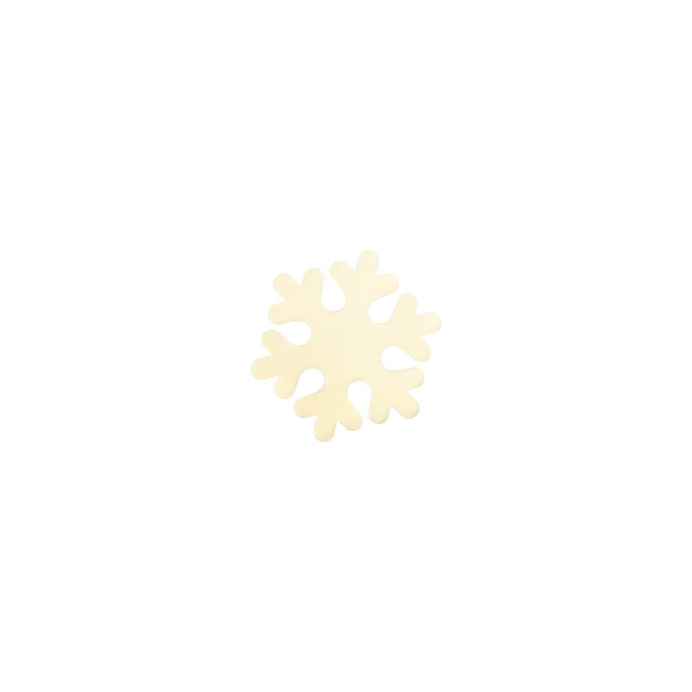 Flocons en chocolat blanc