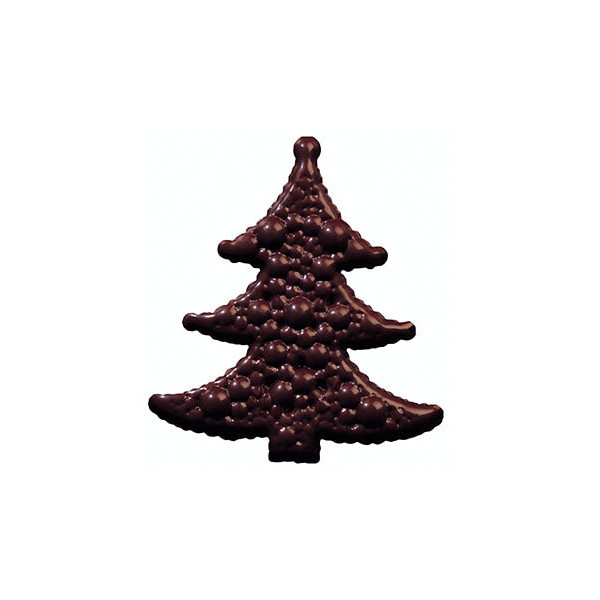 Christmas trees dark chocolate 'Bulles'