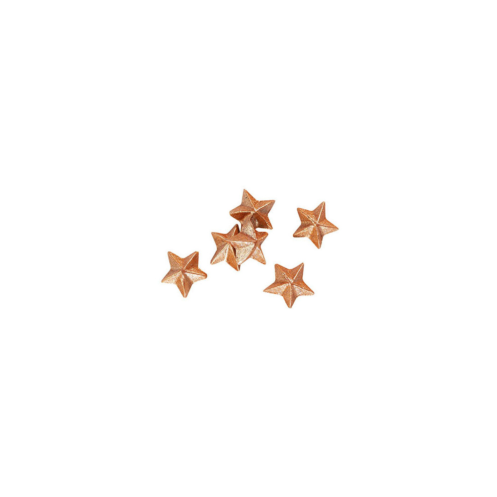 Shiny stars Dark chocolate Bronze