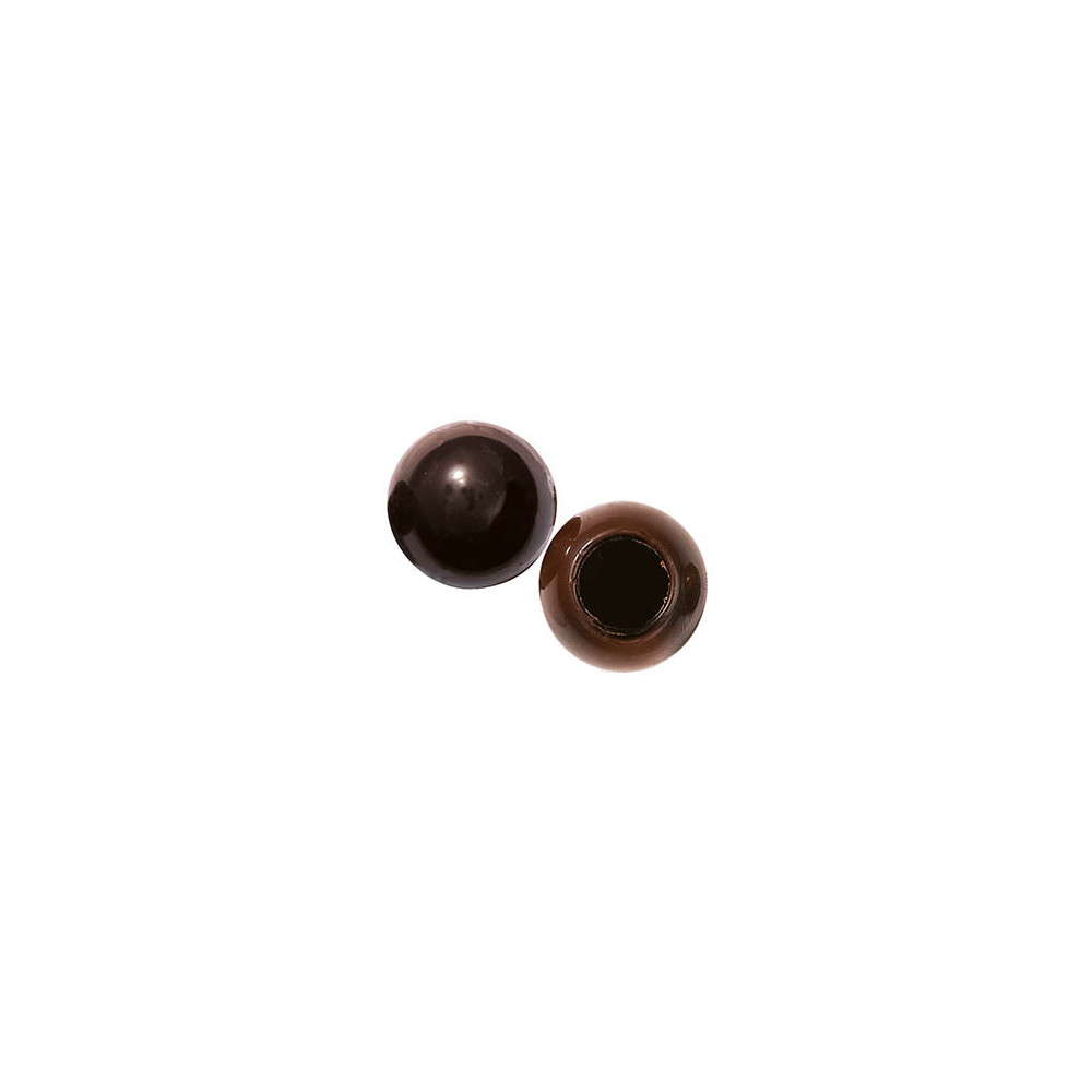 Ball shells dark chocolate
