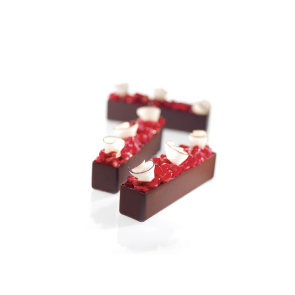 Rectangle shells Dark chocolate