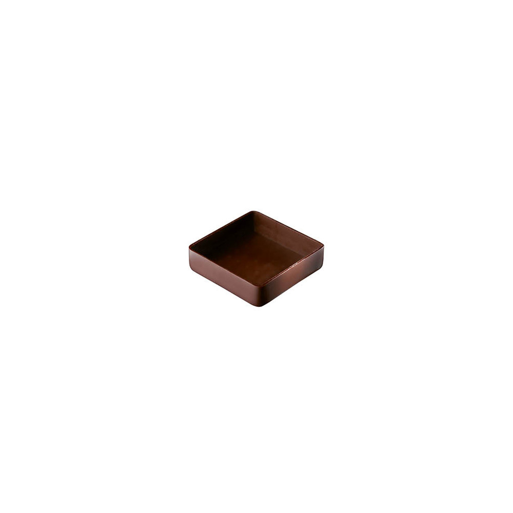 Square shells Dark chocolate