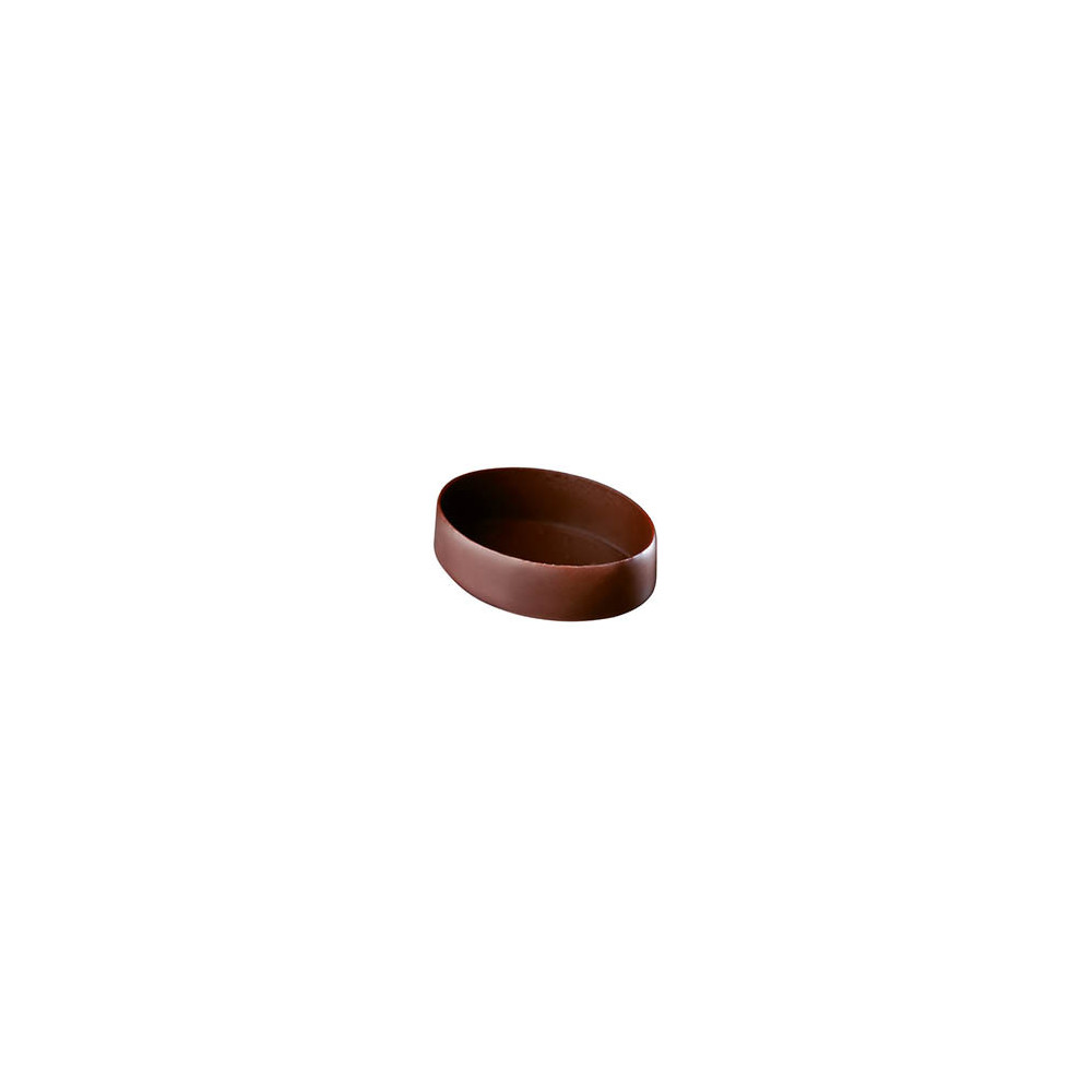 Oval shells Dark chocolate