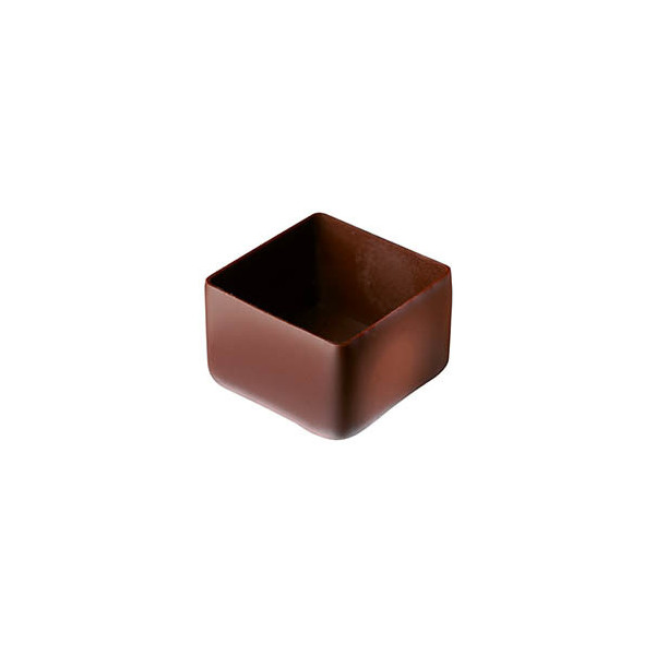 Square shells Dark chocolate