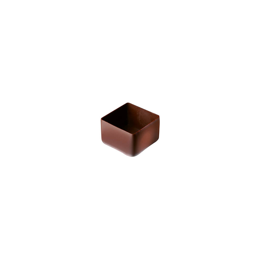 Square shells Dark chocolate