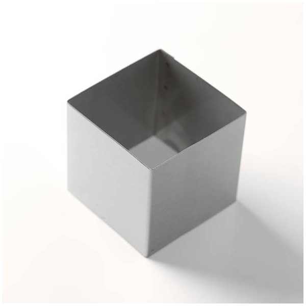 Inox mould 'Cube'