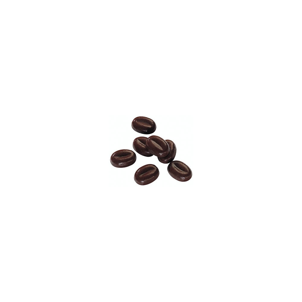 Grains de café en chocolat noir