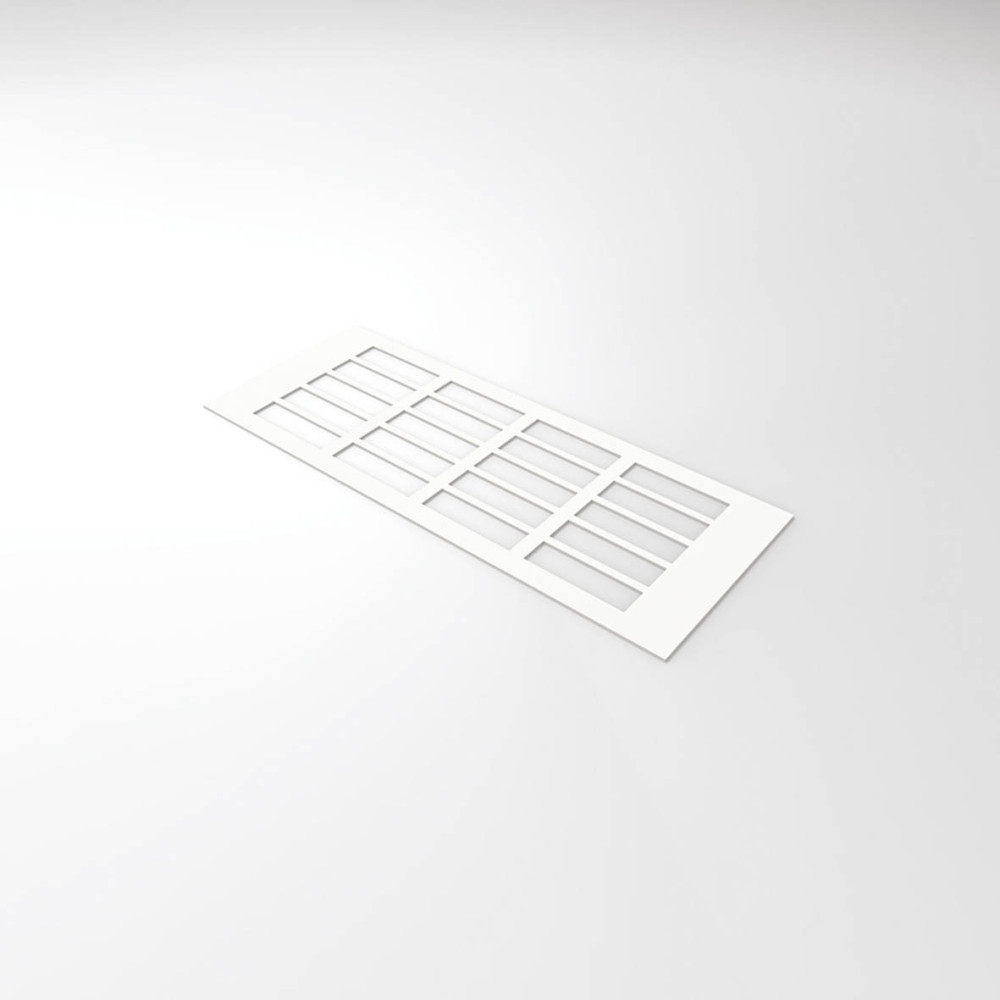 Chablon pour rectangle 7 x 2 cm