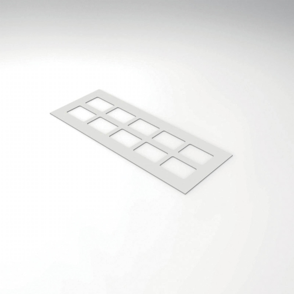 Chablon pour rectangle 6 x 4 cm