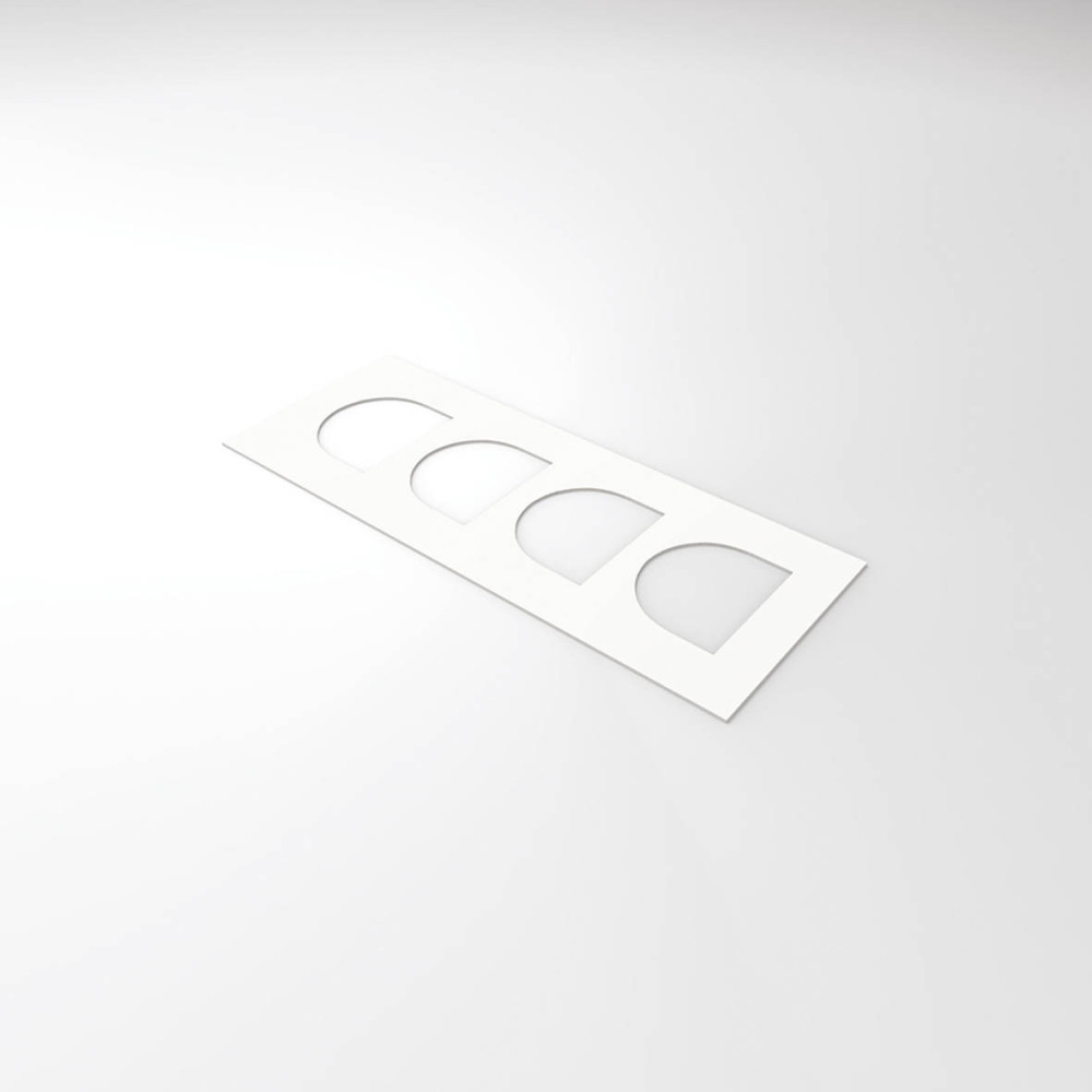 Chablon pour embout 8,3x6,9cm
