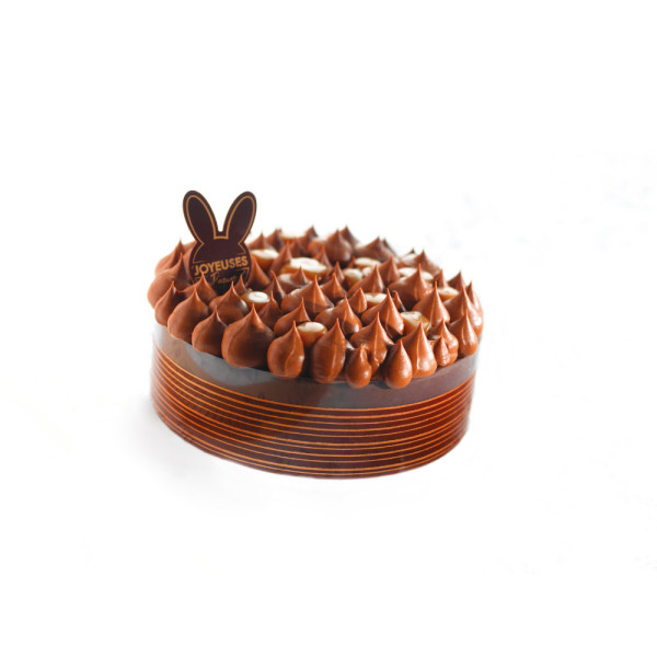 Feuilles chocolatées 'Lignes'