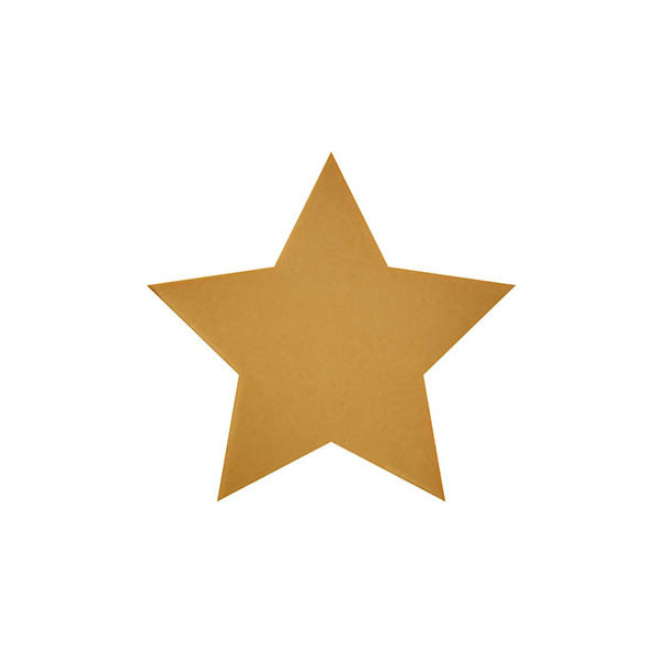 Etoiles en chocolat blanc caramélisé 'Firmament'