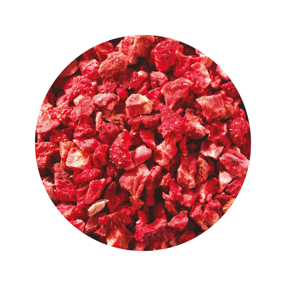 Strawberry pieces