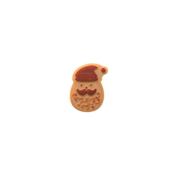 Decorations White caramelised chocolate embossed 'Noir'