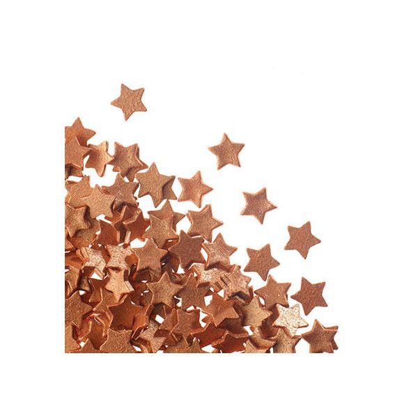 Chocolate shiny stars Bronze