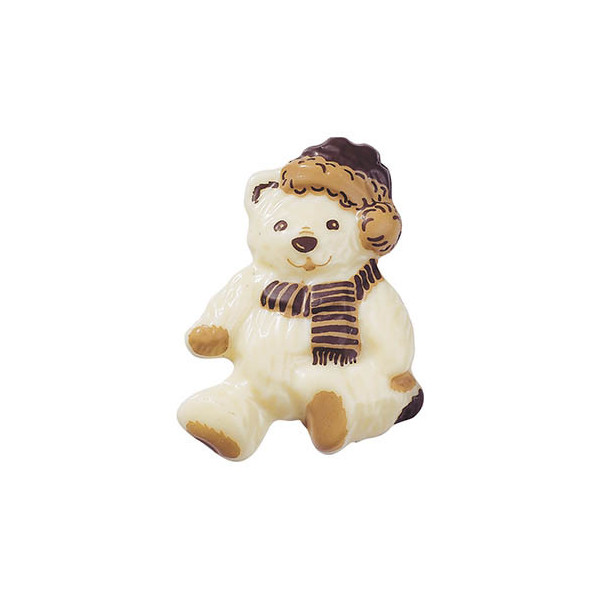 Nounours en chocolat blanc 'Blanc'