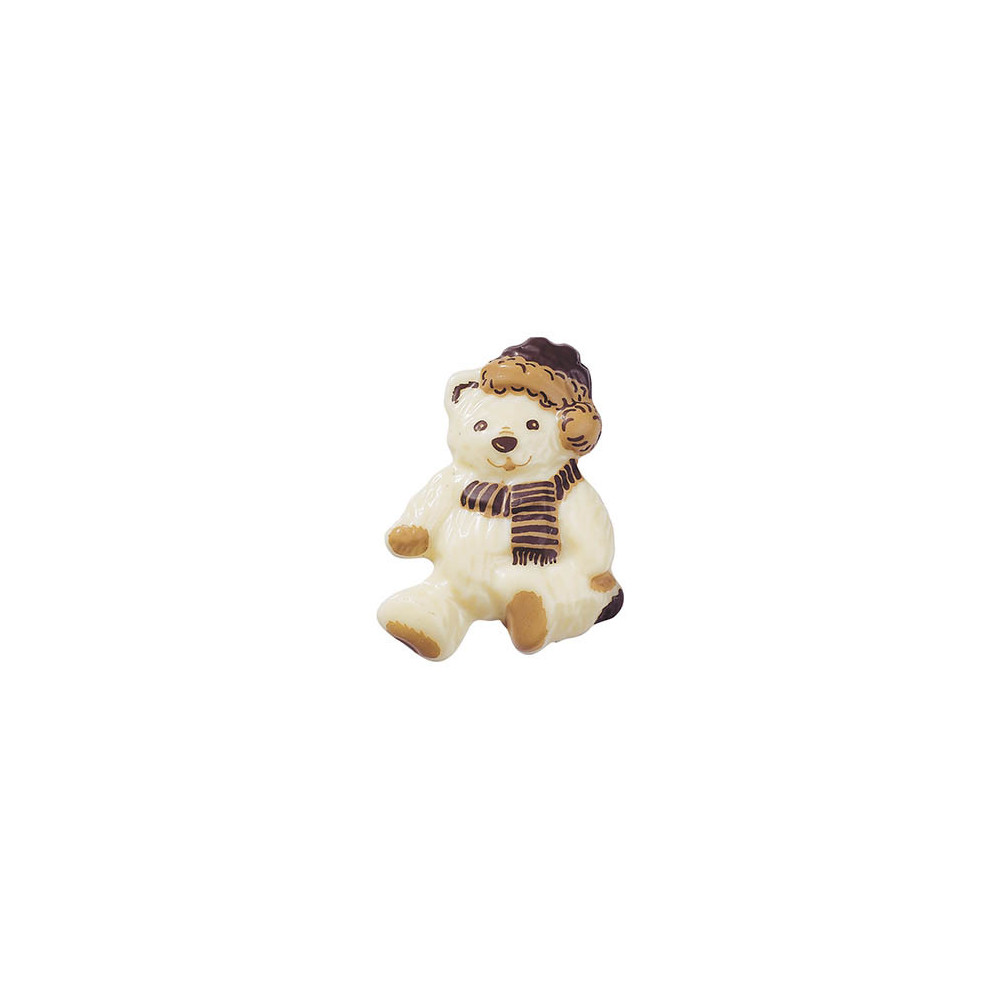 Nounours en chocolat blanc 'Blanc'