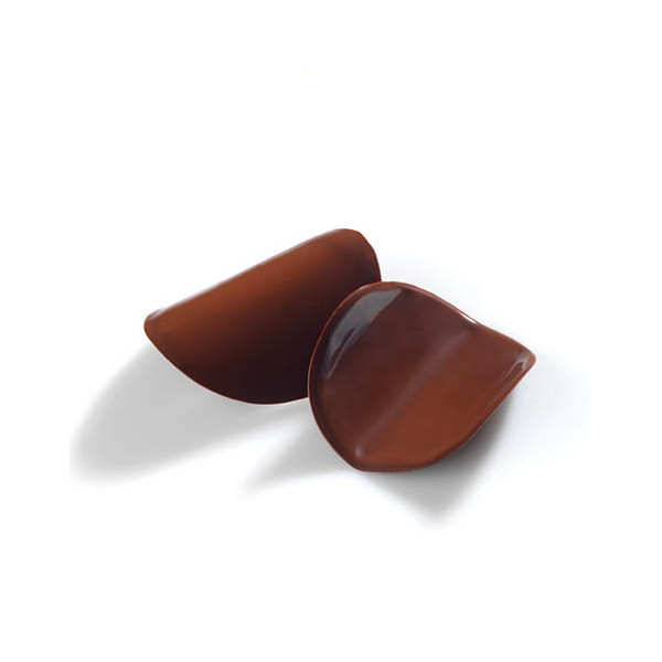 Curved rounds Dark chocolate