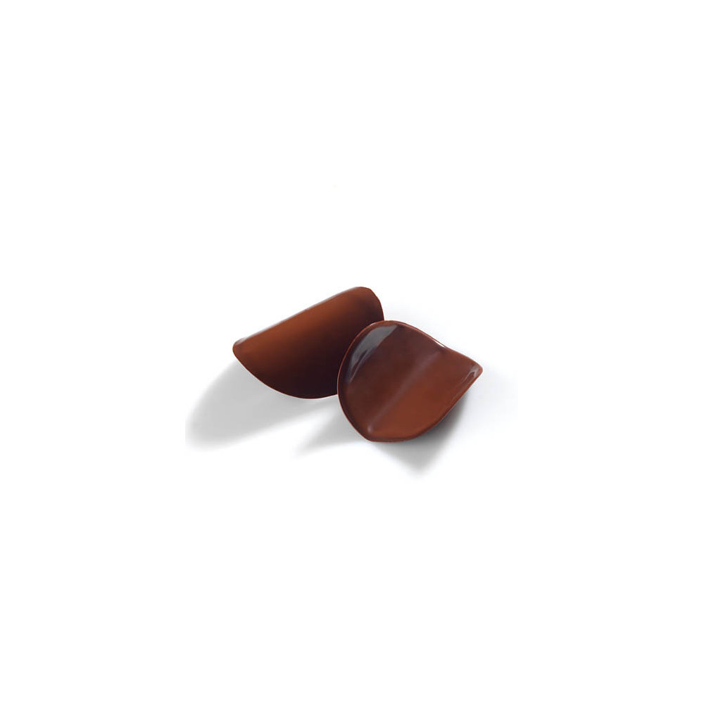 Curved rounds Dark chocolate