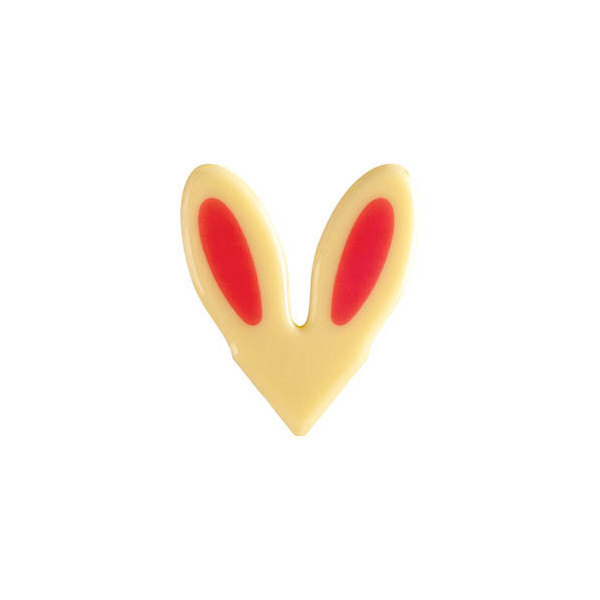 Oreilles de lapin en chocolat blanc