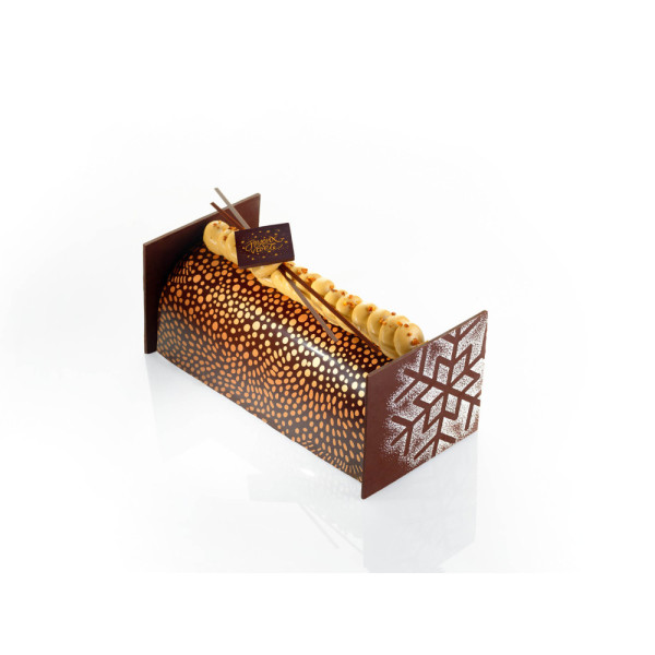 Transfer sheets 'Taïga' for yule logs