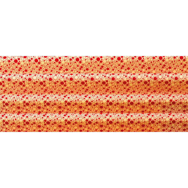Feuilles imprimées 'Oxygène rouge'