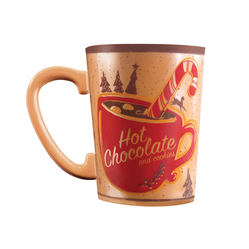 Transfer sheets 'Hot chocolate' for mugs