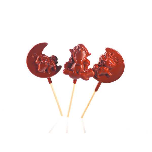 Blisters lollipops 'Rêves de licorne'