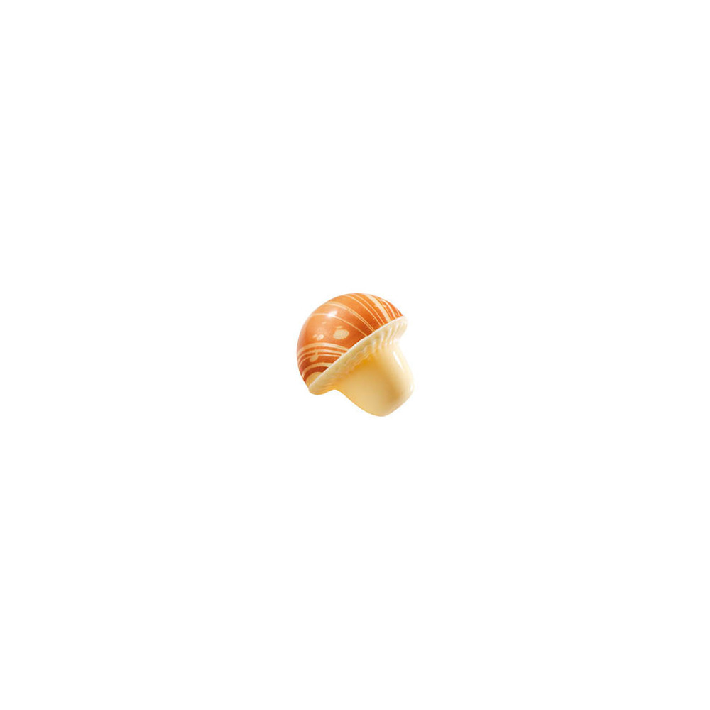 Champignons en chocolat blanc 'Caramel'